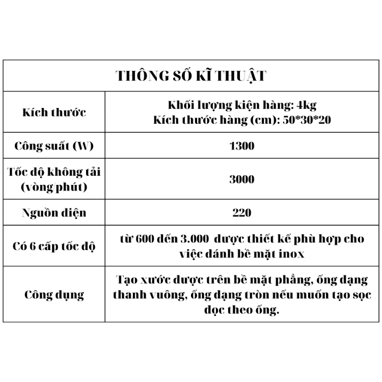 MÁY ĐÁNH BÓNG, MÁY ĐÁNH XƯỚC INOX