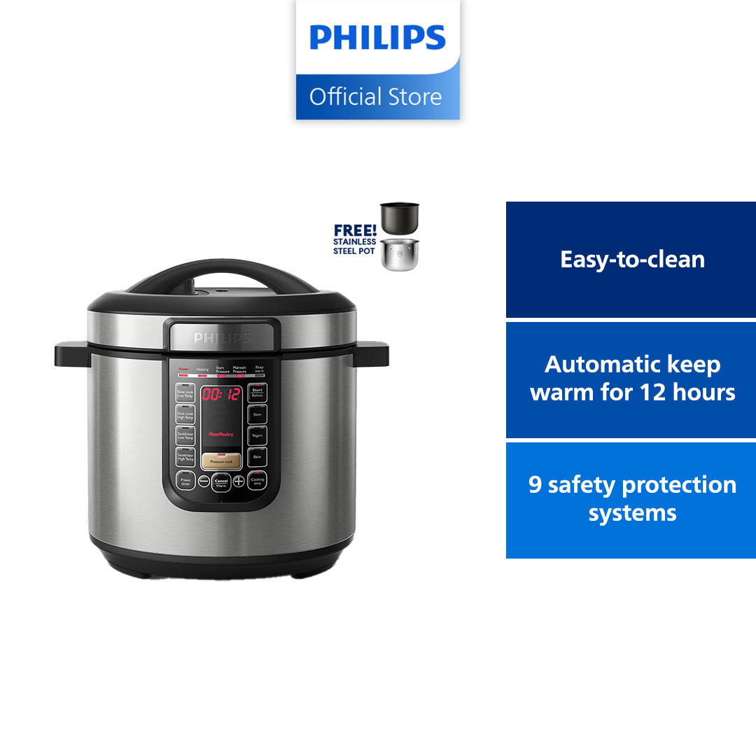 Buy Philips Viva Pressure Cooker Online at a Better Price Lazada