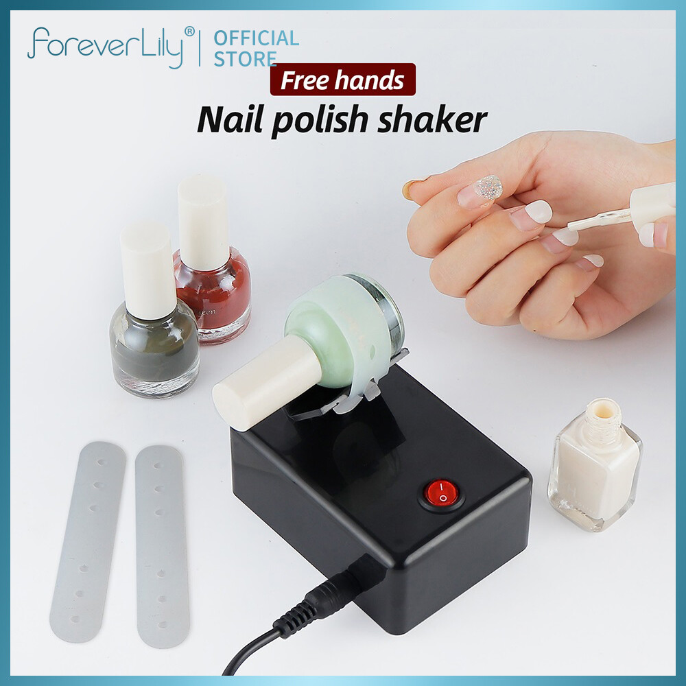 Foreverlily bình lắc mạnh bình lắc sơn dầu nail p rung tần số cao cho sơn màu nước sơn móng tay bình lắc sơn dầu nail p
