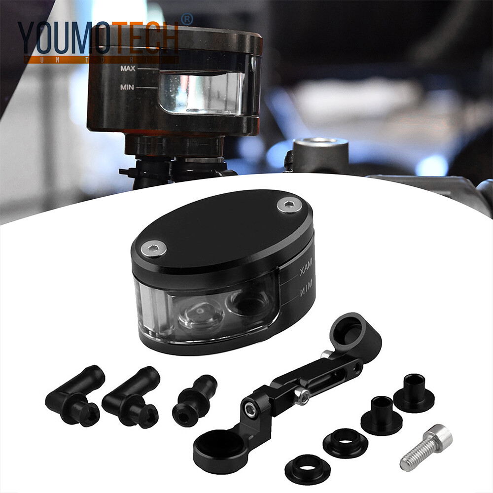 Độ Xe Máy Phụ Kiện Hợp Kim nhôm CNC phanh trước Cốc Dầu Cụm bơm phanh Đẩy Trực Tiếp Mô Hình sửa chữa phổ biến