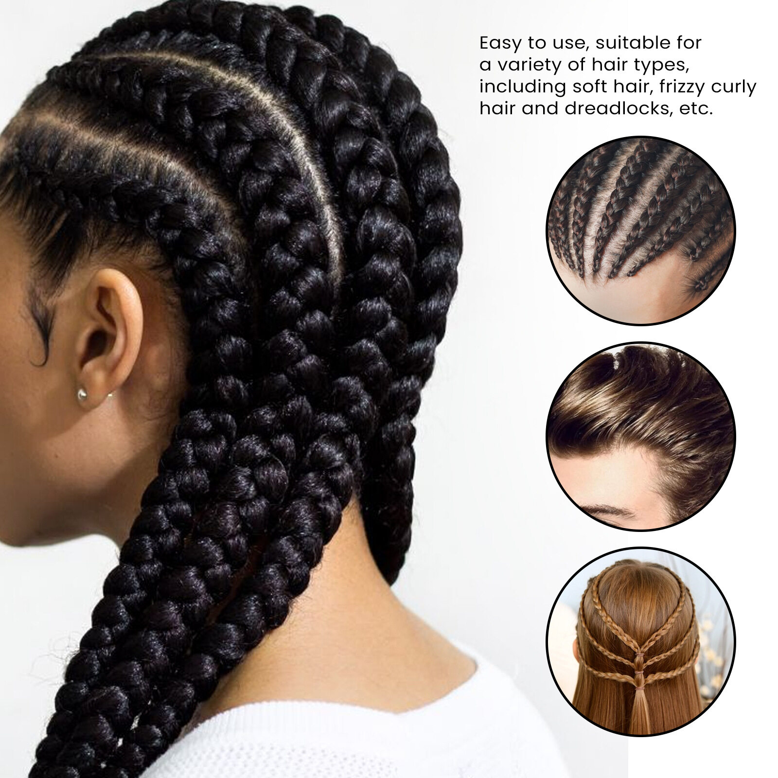 Shine And Jam Braid and Edge Gel Extra Hold Tames Frizz Smoothing