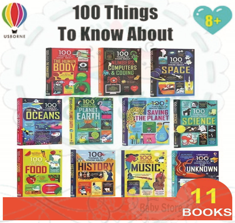 11冊セットUsborne100 things to know about 2a99fcc3c9223d100e5c8a19db0108