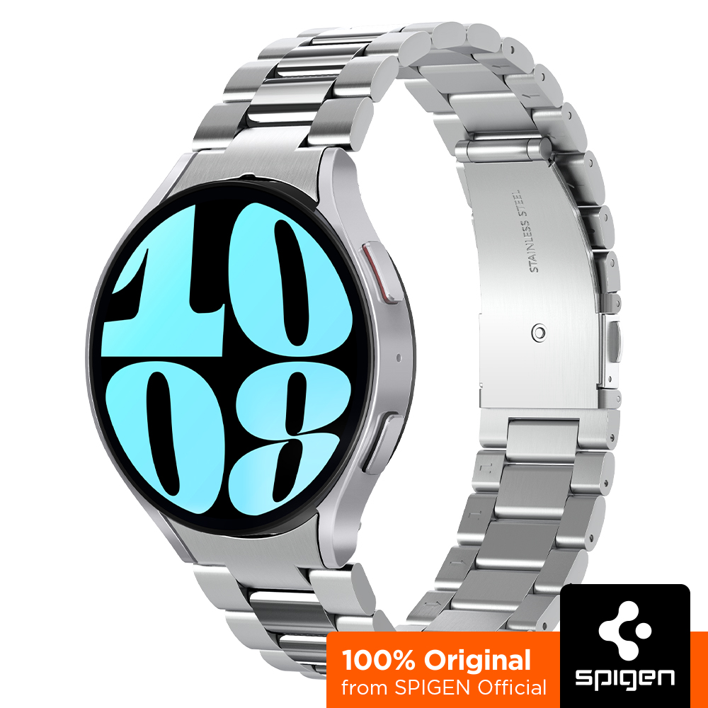 SPIGEN Strap for Samsung Galaxy Watch 6 / 6 Classic [Modern Fit 316L] Stainless Steel Watch Band Stealing Glances Every Second / Samsung Galaxy Watch 6 44, 40mm Strap / Samsung Galaxy Watch 6 Classic 47, 43mm Strap ราคา 1,090 บาท*ส่งฟรี