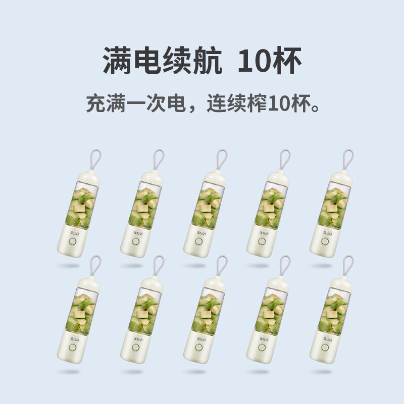 Gambar Xi lai home spin juicer mini students automatic plug in electric juice cup portable small fruit juice machine