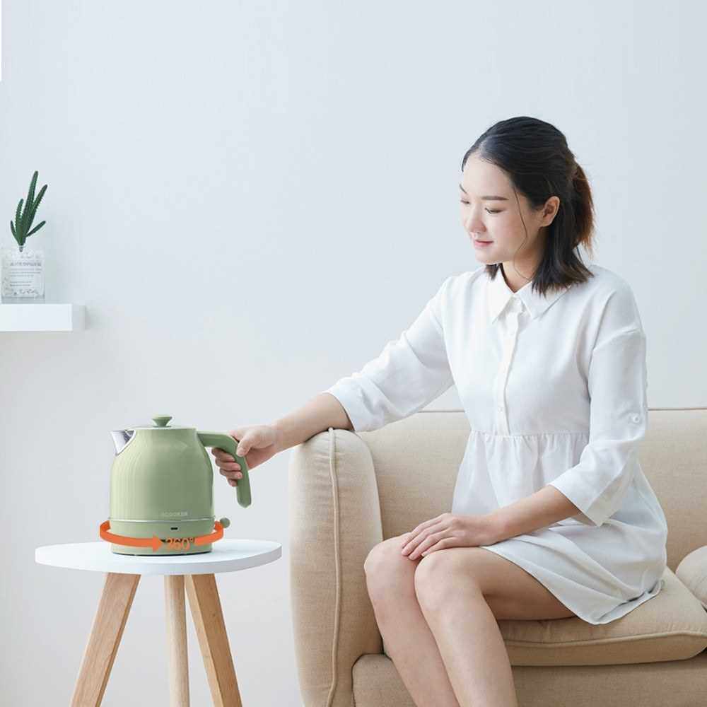 Xiaomi OCOOKER Retro Electric Kettle Stainless Steel Water Kettle with