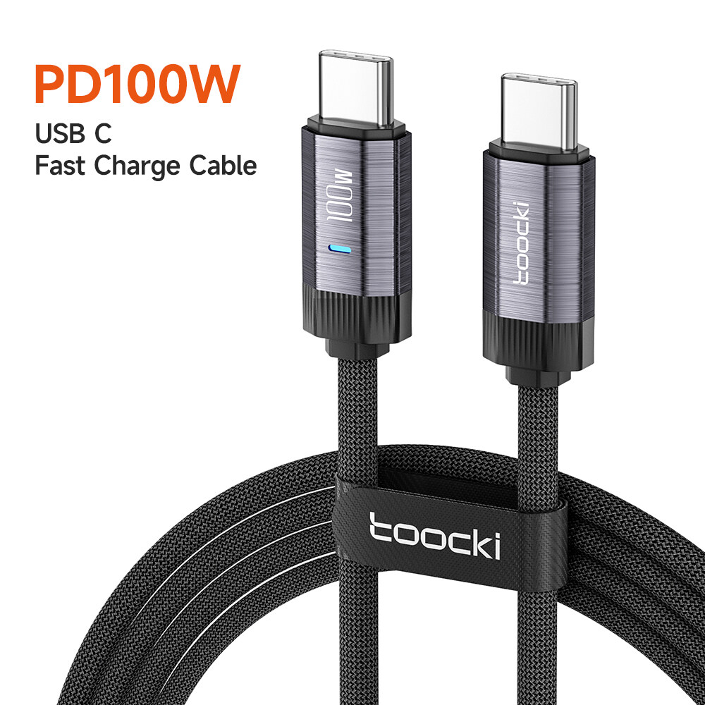 Toocki 240W Loại C Để Loại C Cáp Pd 3.1A sạc nhanh Dây 100W 60W USB C Để USB C Dây cáp cho Macbook X