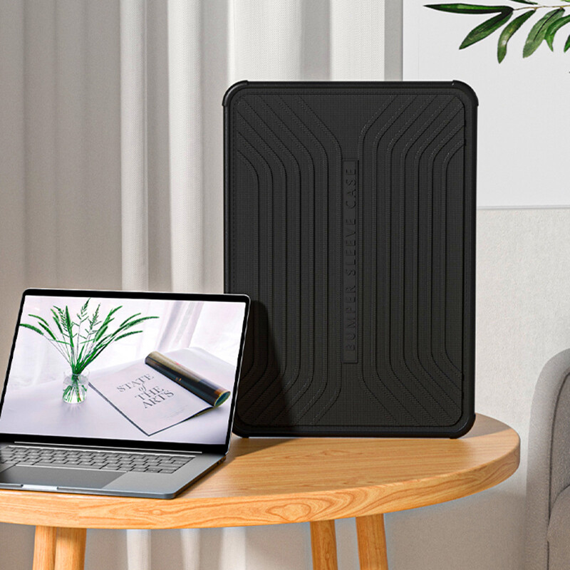  Wiwu không có dây kéo đóng Vỏ máy tính xách tay cho Macbook Air 13.6 MacBook Pro 16.2 chống sốc TPU Túi đựng laptop Túi đựng máy tính 