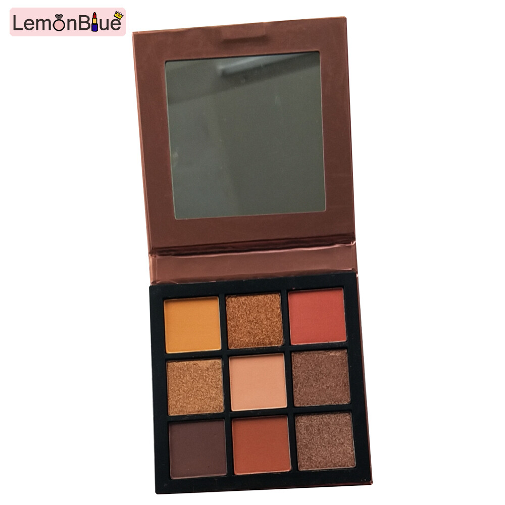 Gambar LemonBlue 9 Colors Eyeshadow Palette Matte Shimmering Naturally Long Lasting No Smudging Beauty   Personal Care Eye Makeup Makeup Palettes Gift for Women Lady
