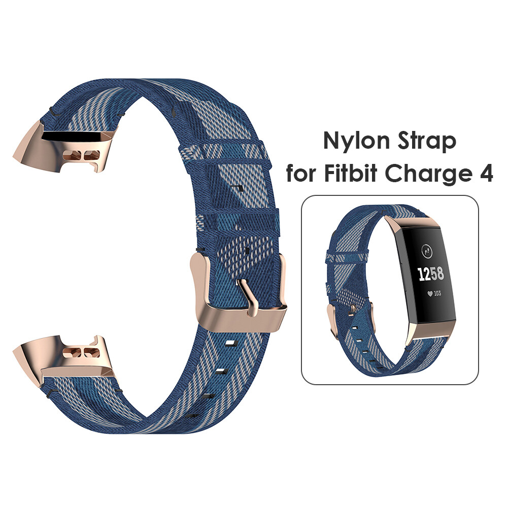 Always Lower Price Dây Đeo Cổ Tay Thay Thế Ni Lông Thiết Bị Theo Dõi Sức Khỏe Fitbit Charge 4 3 SE 1