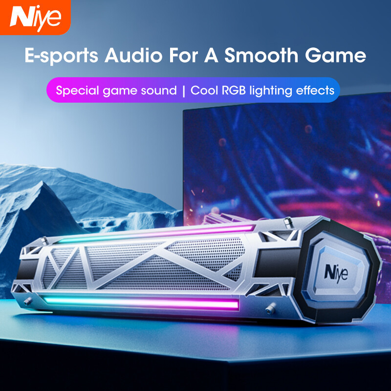 Niye Z5201 Có Dây Và Bluetooth 5.3 Loa 360 Nhà Movie loa âm thanh Soundbar phát đều xung quanh (surround) Loa âm thanh Cho Máy tính để bàn Loa Siêu Trầm