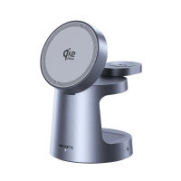 【Manila Stock】Rocoren 3 in 1 25W Qi2 Magnetic Wireless Charger Foldable For iPhone 17 16 15 Pro Max AirPods Fast Charging Station