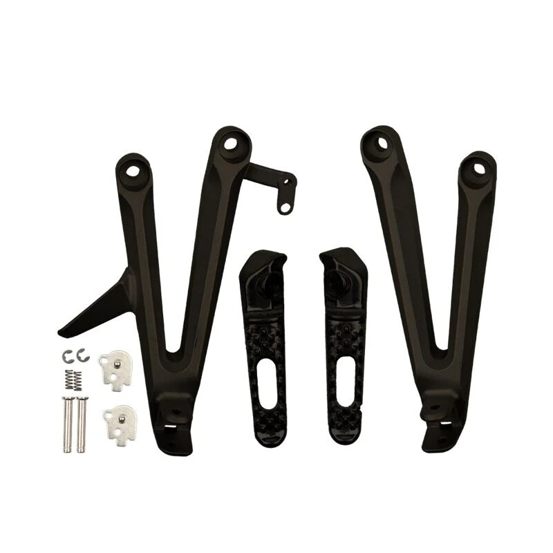 Phía sau footpegs cái gác chân đồ gác chân bàn đạp khung giá cho honda cbr1000rr cbr 1000rr 1000 rr 04 05 06 07 2004 2005 2006 2007
