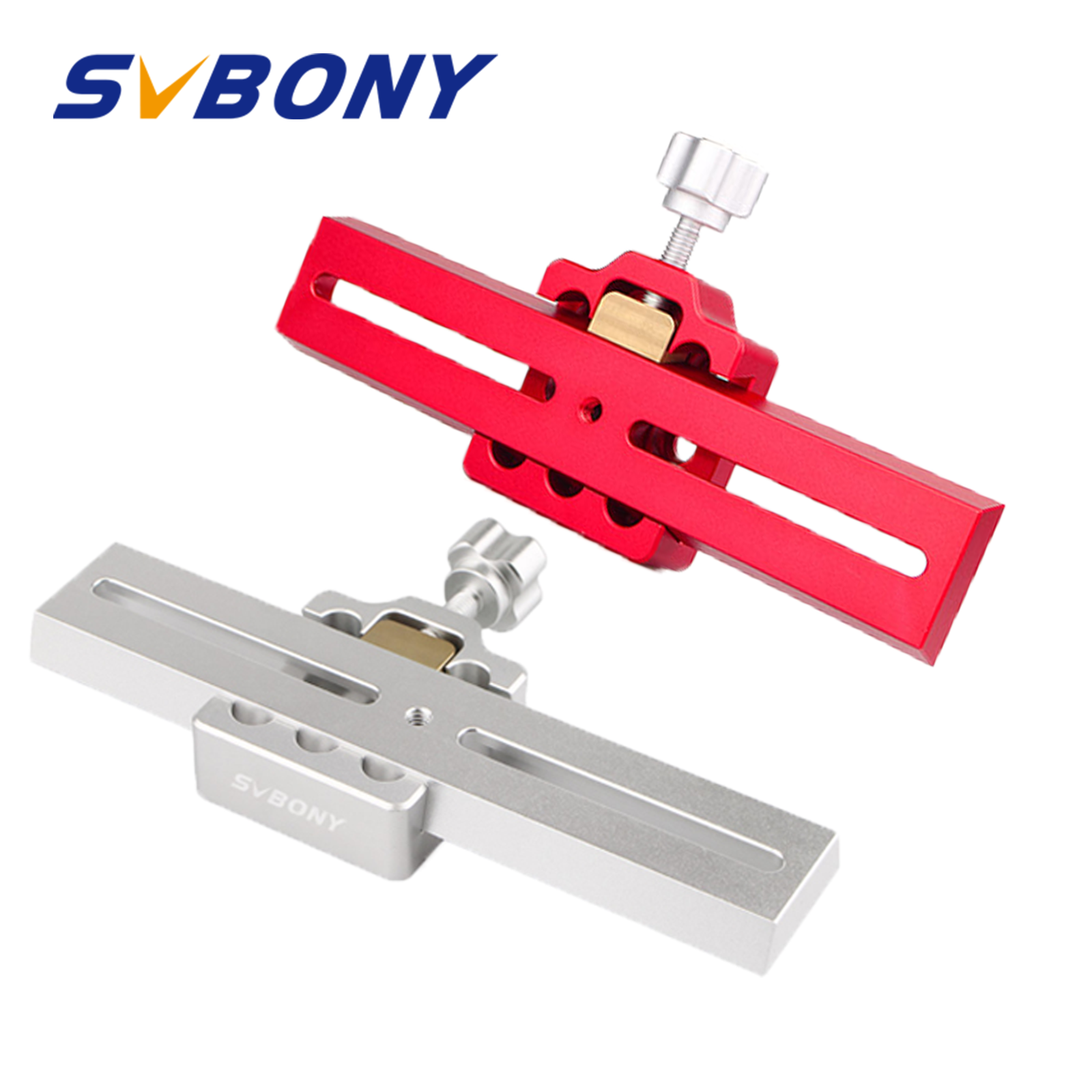 SVBONY Kẹp Đuôi Dovetail Kính Viễn Vọng Và Tấm Gắn Đuôi Dovetail Hoàn Toàn Bằng Nhôm Cho Các Bộ Phận Chụp Ảnh Thiên Văn Phụ Kiện Thiên Văn Chuyên Nghiệp Để Lắp Gương Dẫn Hướng