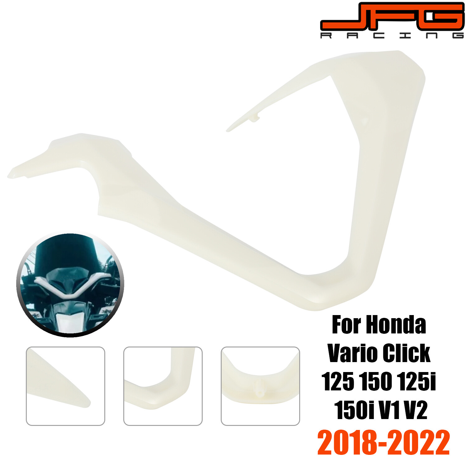 JFG RACING Front Handle Top Cover for Honda vario click 125 150 125i 150i v2 motorcycle accessories ราคา 144 บาท*ส่งฟรี