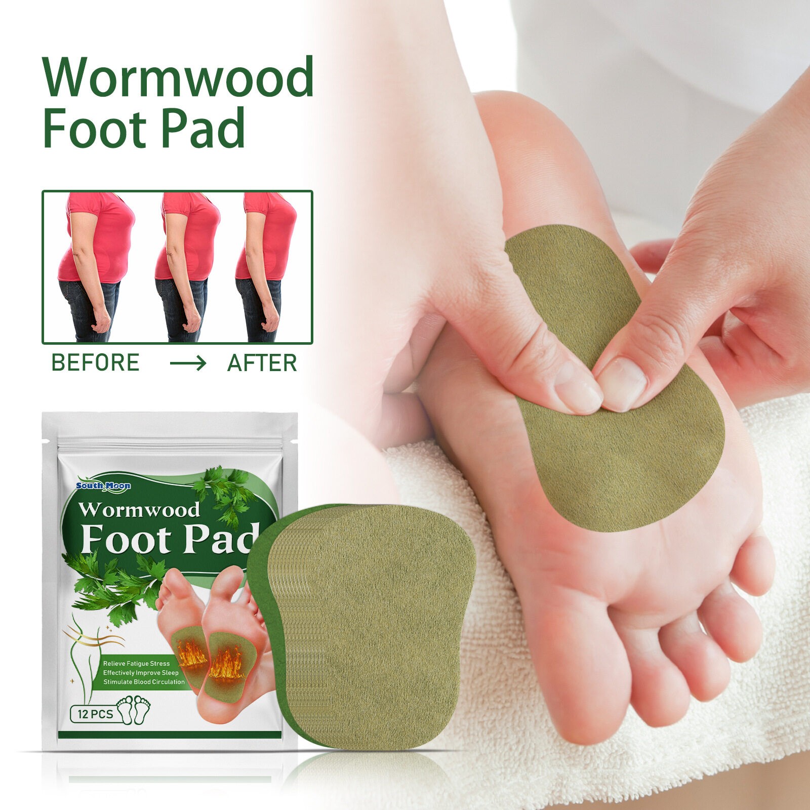 Detoxology Detox Footpads 14 Pack – Natural Overnight Herbal Detoxology Detox Footpads 14 Pack – Natural Overnight Herbal