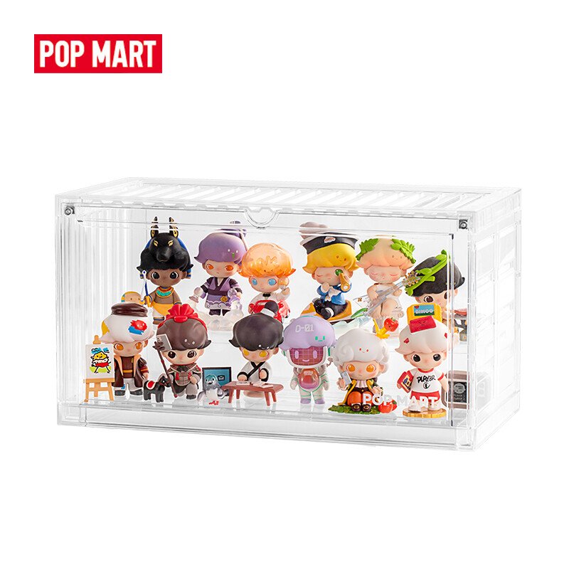 POP MART Display Box Transparent Assembled Containe(not included Blind Box)