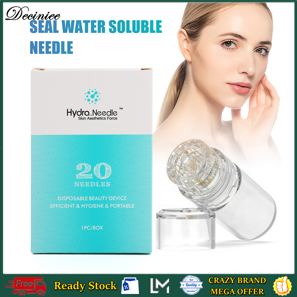 Con lăn hydra đầu kim vi titan 20pin 64 pin con lăn kim derma con lăn chai làm trắng chống lão hóa chăm sóc da có thể tái sử dụng