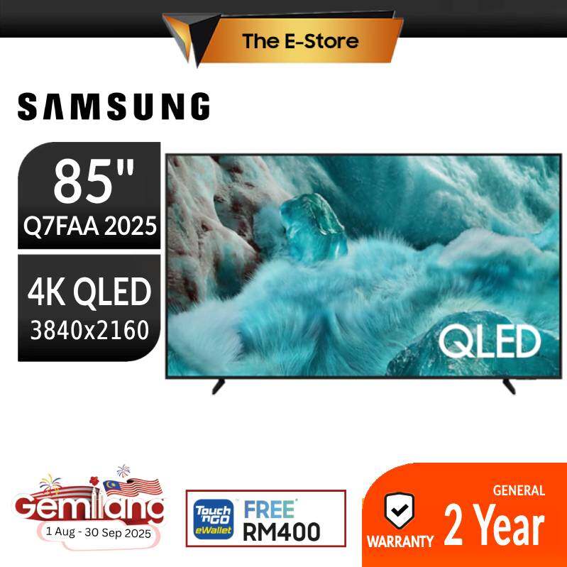 [Delivery By Seller] Samsung Q70D/Q7F QLED 4K Smart TV/Smart AI TV 120Hz | QA85Q70DAKXXM QA85Q70CAKXXM (85Q70D 85 Inch Television Televisyen 电视机) - Installation Available Optional