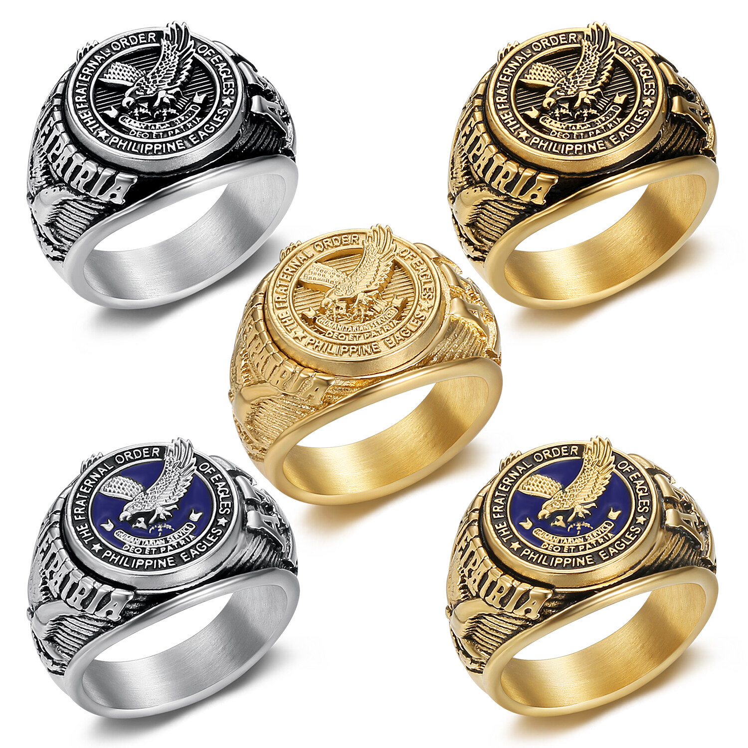 Shop Eagle Stainless Bull Ring Cheap – Fast Easy Lazada - Main Image