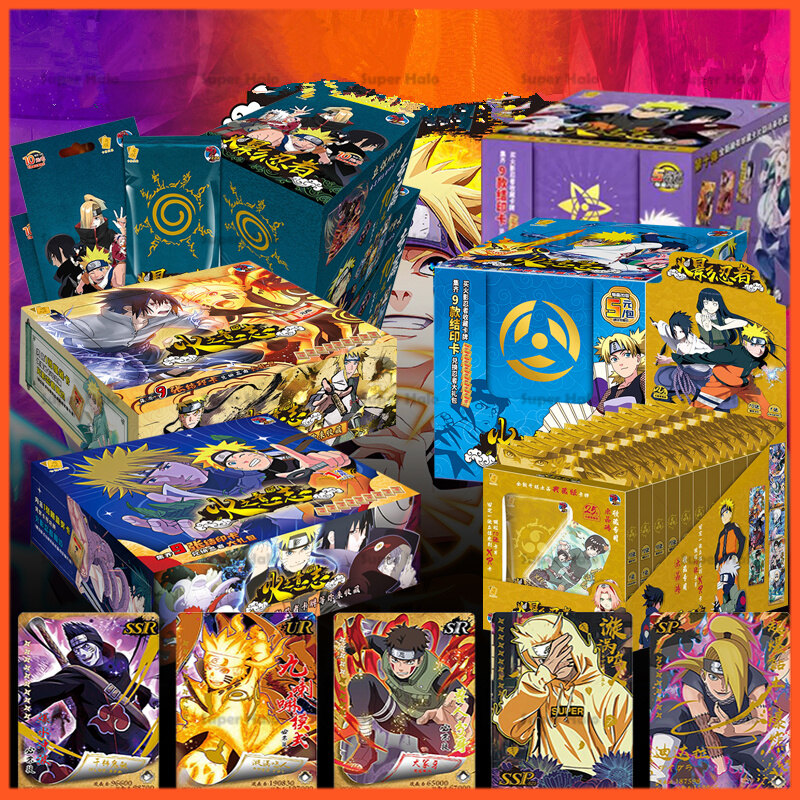 Thẻ naruto thẻ ssp thẻ đồng thau ur bộ sưu tập anime ký tự card-1pack
