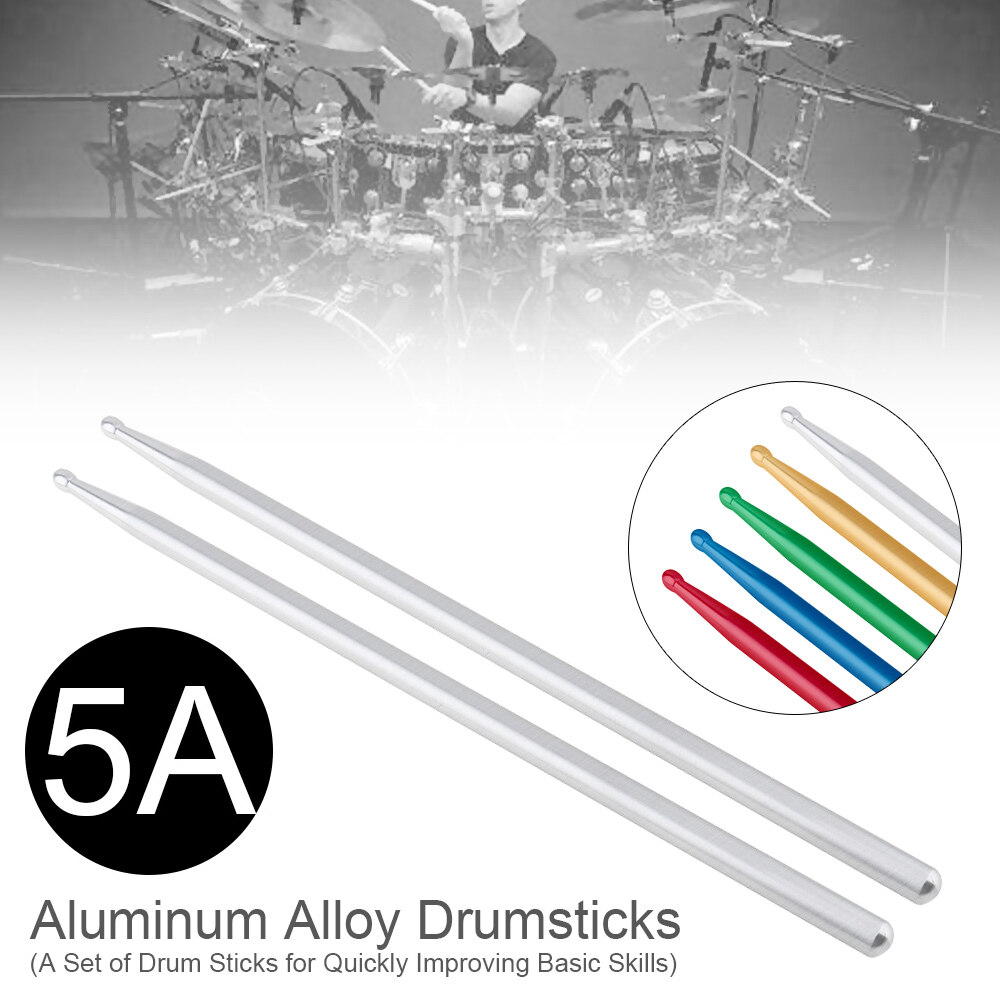 Slade 5A Hợp kim nhôm Dùi Trống cho Jazz/trống Snare và trống câm Pad kỹ năng cơ bản thực hành sức mạnh độ bền bài tập