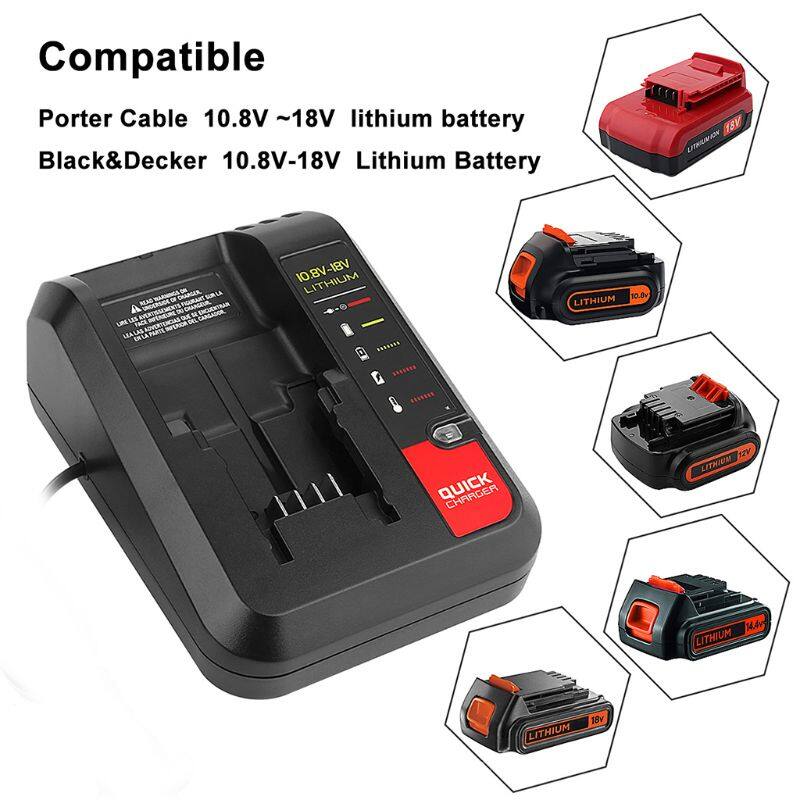 Battery Charger Charging Station for Black Decker Porter-cable for