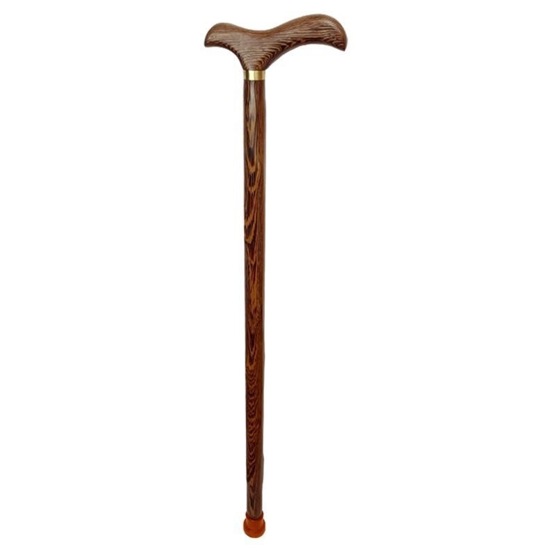 Gambar Old wood cane annatto chicken wings wood elderly antiskid stick leading cane wood sticks bag mail