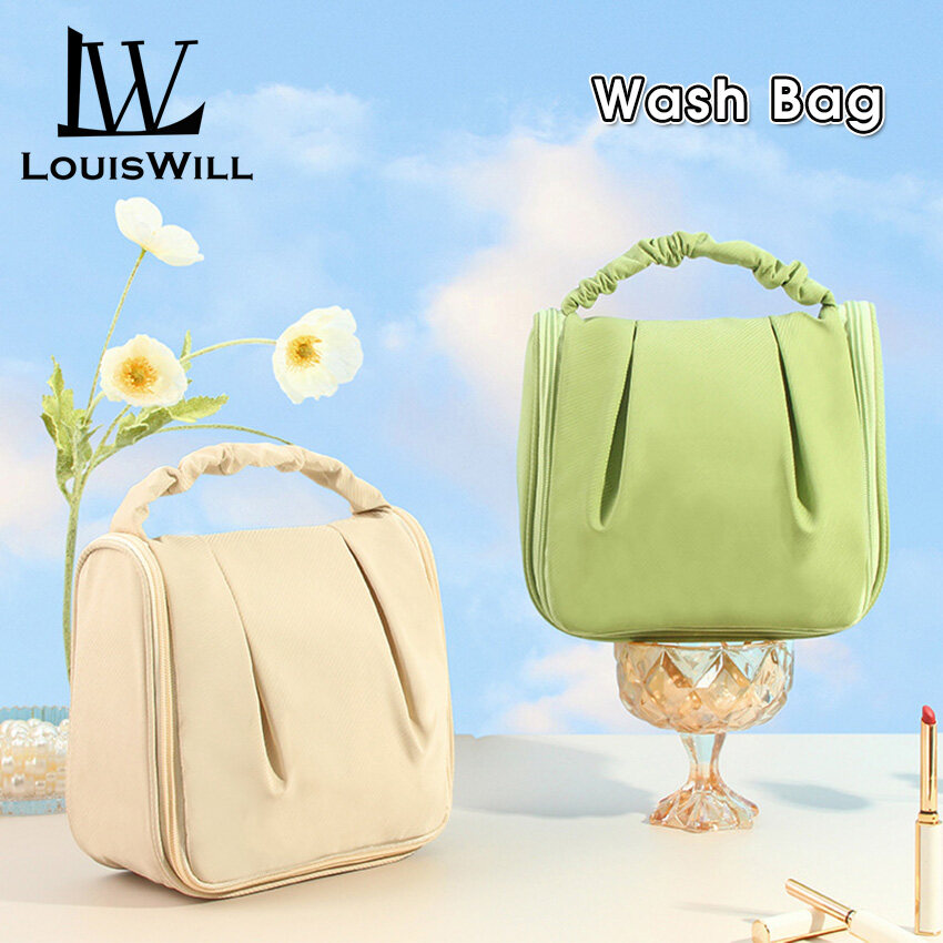 LouisWill Wash Bag Cosmetic Bag Toiletry Storage Bag Travel Organizer