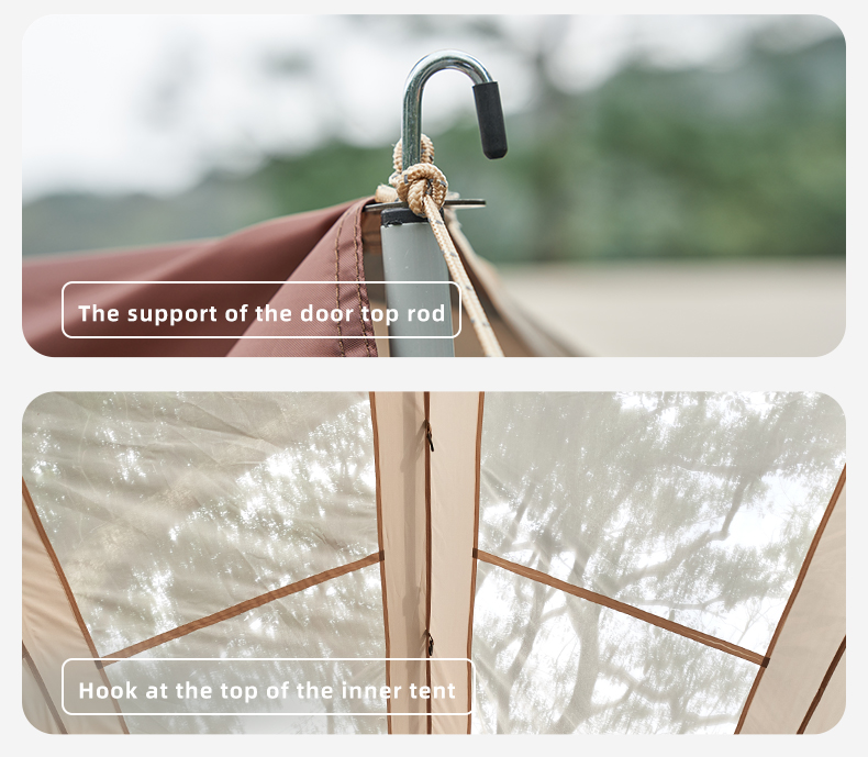MOBI GARDEN Camping Instant Tent Automatic Tent Large Space Waterproof Picnic Outdoor · v49