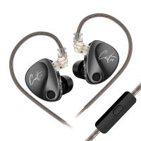 KZ Castor In-Ear Headphones Dual Dynamic 2DD 10mm+8mm IEM HIFI Headset Noise-cancelling Stereo Sporty Gaming Earphone Earbuds with Tuning Switch