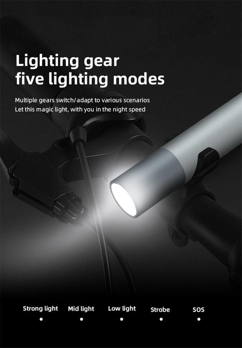 Đèn Pin Mini Supfire S11, Đèn LED Flash USB 4300MAH