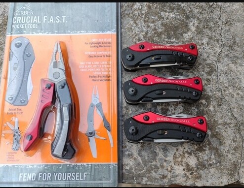 GERBER  CRUCIAL  F.A.S.T Poket Tool - ยี่ห้อ Gerber ราคา 2,933 บาท*ส่งฟรี