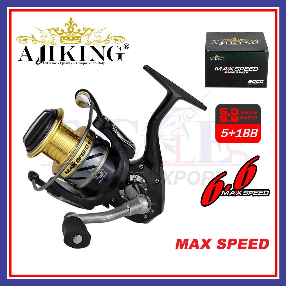 Buy Ajiking Fishing Reel 4000 Online at a Better Price | Lazada Malaysia