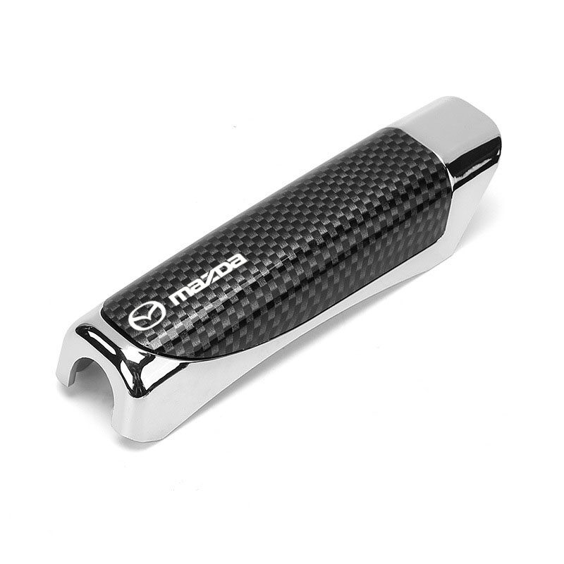 Cho mazda 2 3 cx5 cx30 cx8 cx3 mazda2 6 5 cx9 bt50 Xe kiểu sợi carbon phanh tay trang trí bìa phanh