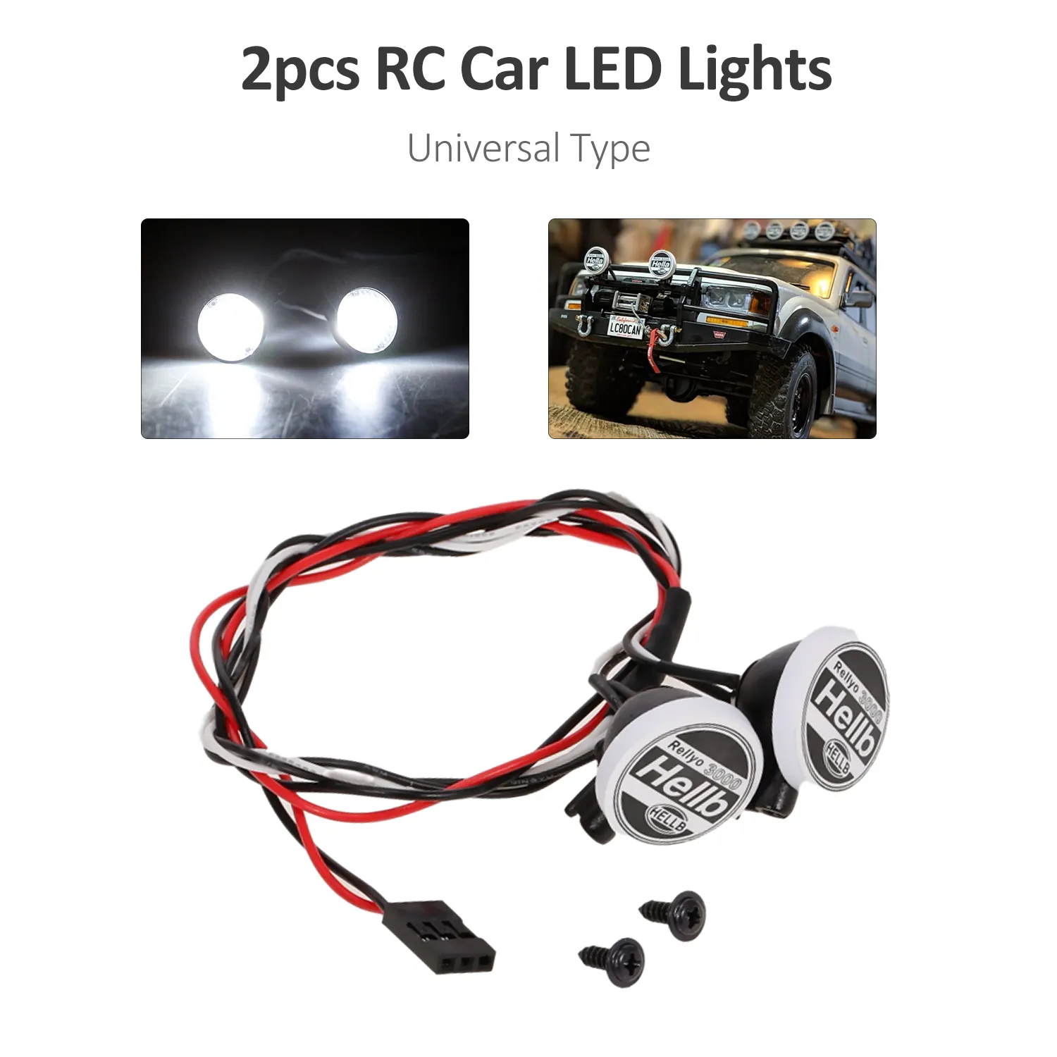 rc cars with lights