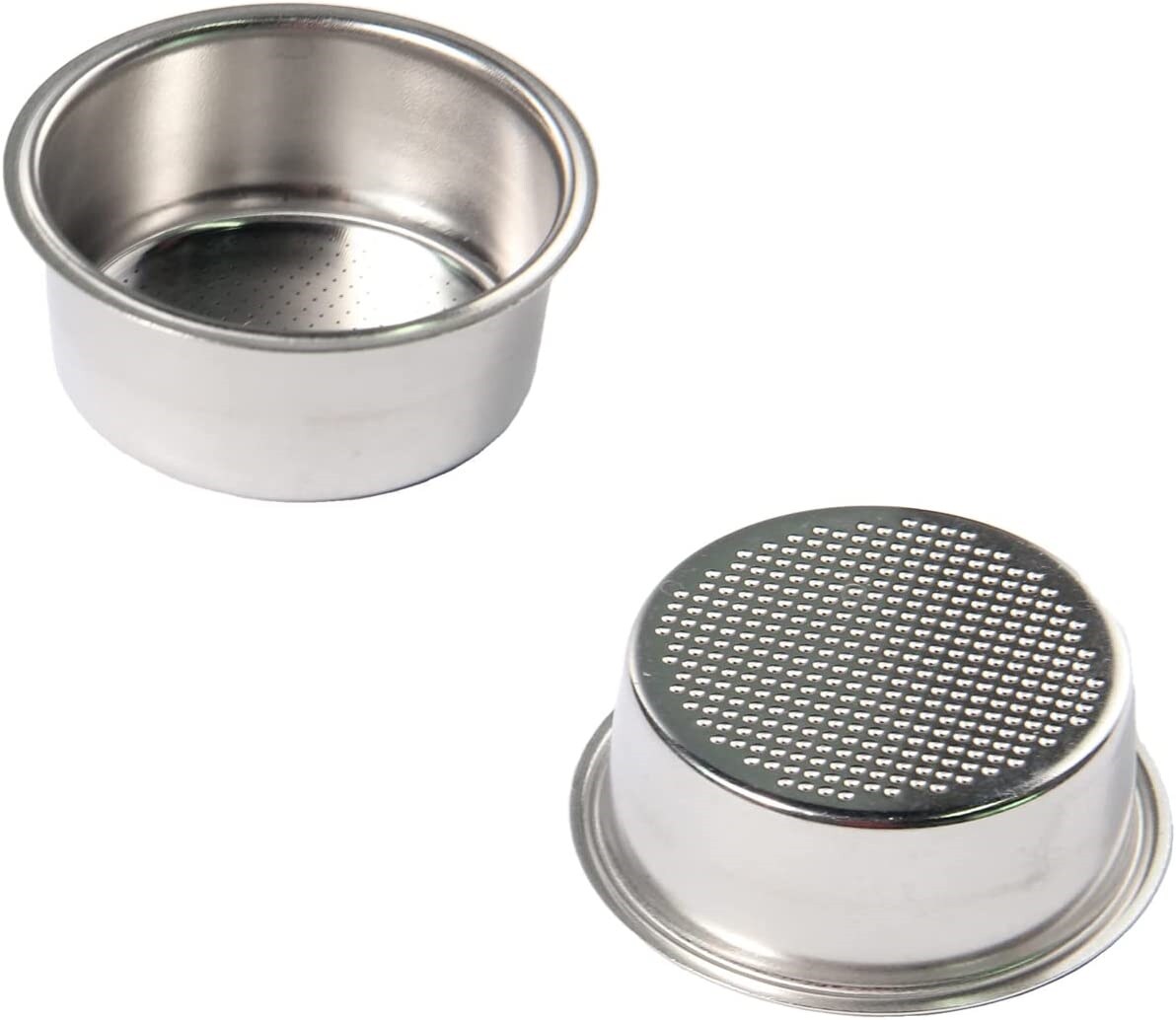 Gambar Stainless Steel Non Pressurize Espresso Filter Coffee Machine Filter Diameter 51mm Espresso Coffee Marker Coffee Accessories
