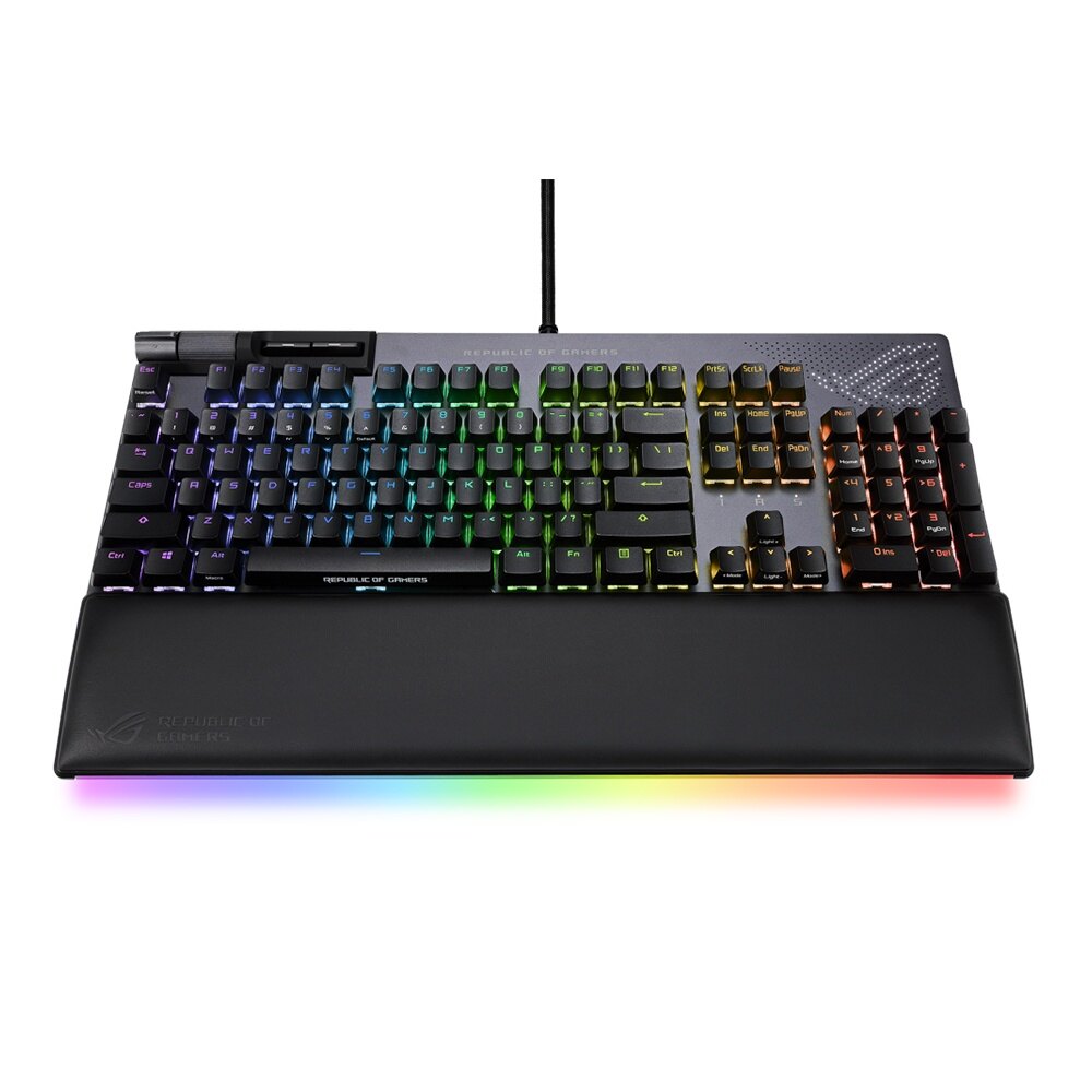 Asus rog strix flare ii animate bàn phím cơ chơi game rog nx chuyển đổi