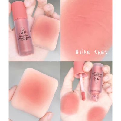 Rose Blush Velvet Matte On Cream Face Makeup Gentle Color And High Pigmen Cheek Blusher Powder Contour Shadow Pink Blush Liquid Blush (3)