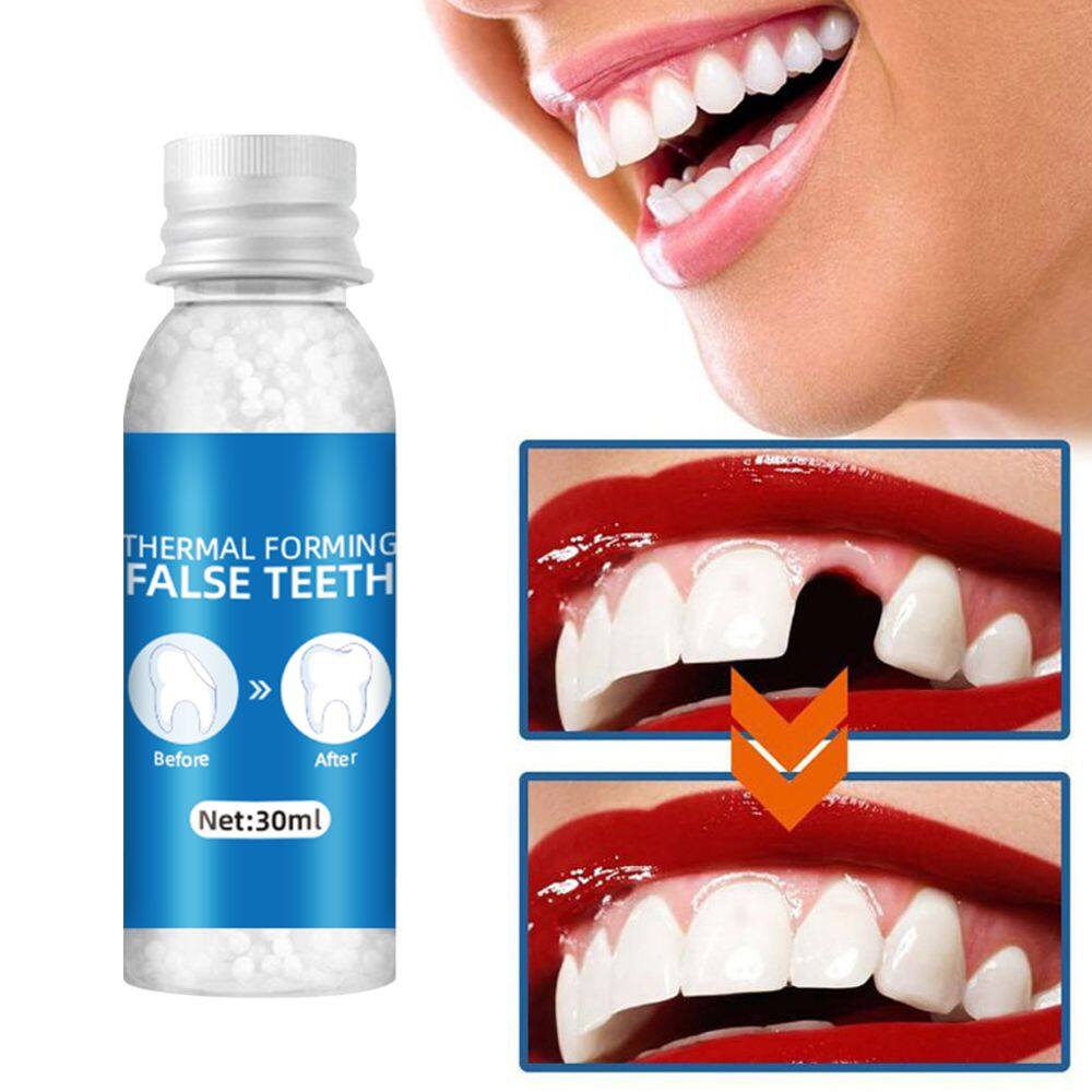 Răng tạm thời sửa chữa răng hàm giả phục hồi tạm thời gel đặc làm đầy răng giả tạo nhiệt gel phục hồi răng giả phục hồi rạn nứt và khe hở nhựa