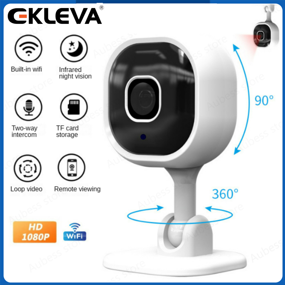 EKLEVA A3 WiFi IP Camera 1080P Security Indoor Camera Baby Monitor Infrared Night Vision Motion Detection Mini Surveillance IP Camera ราคา 355 บาท*ส่งฟรี