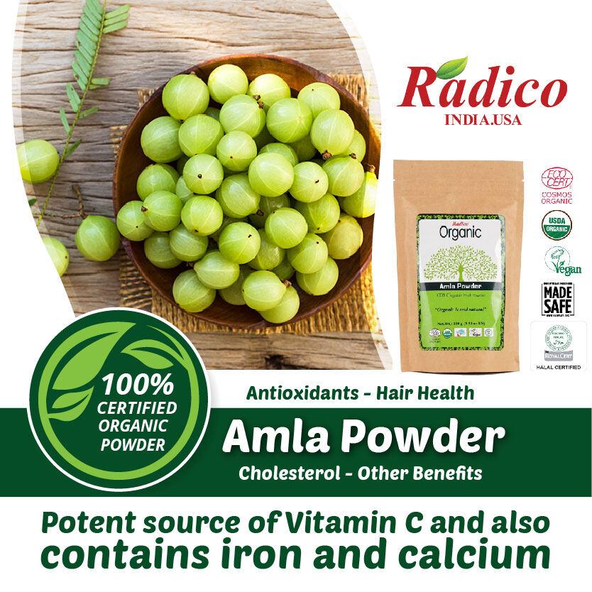 Gambar AMLA POWDER HERBS ( 100% CERTIFIED ORGANIC POWDER )