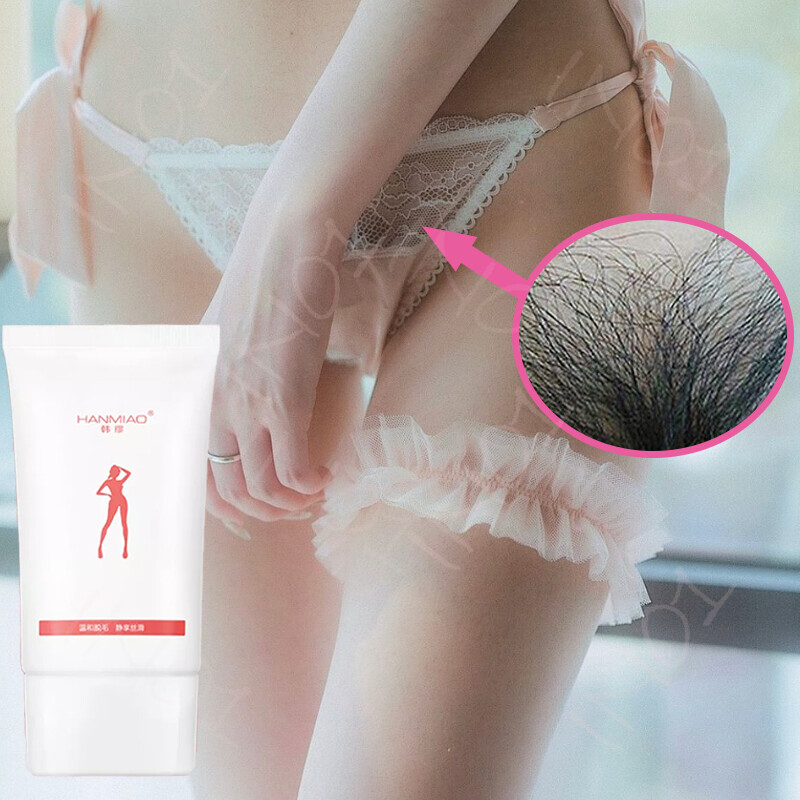 Gambar Hair removal cream 60ml painless depilatory cream to remove leg hair and whole body hair removal cream for women and men non permanent underarm and arm hair Care