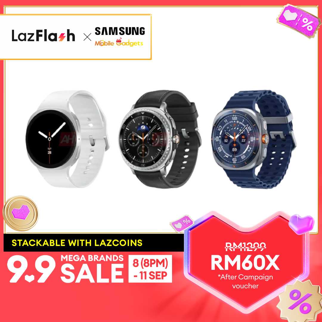 Samsung Galaxy Watch 8 / Watch 8 Classic / Watch Ultra (2025) [Original Malaysia New Set with 1 Year Local Warranty]