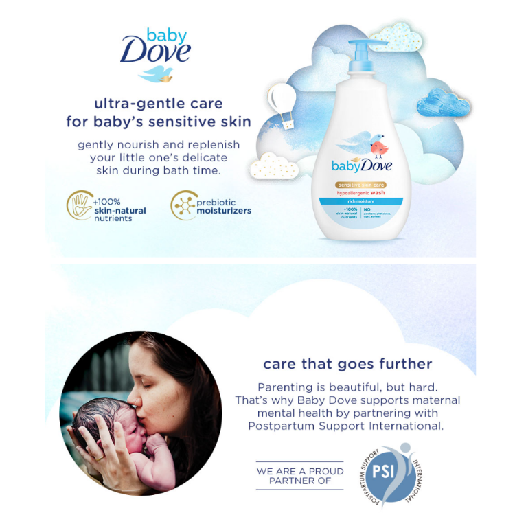 Dove Sensitive Skin Care My Baby's Story Dove Shop Dove