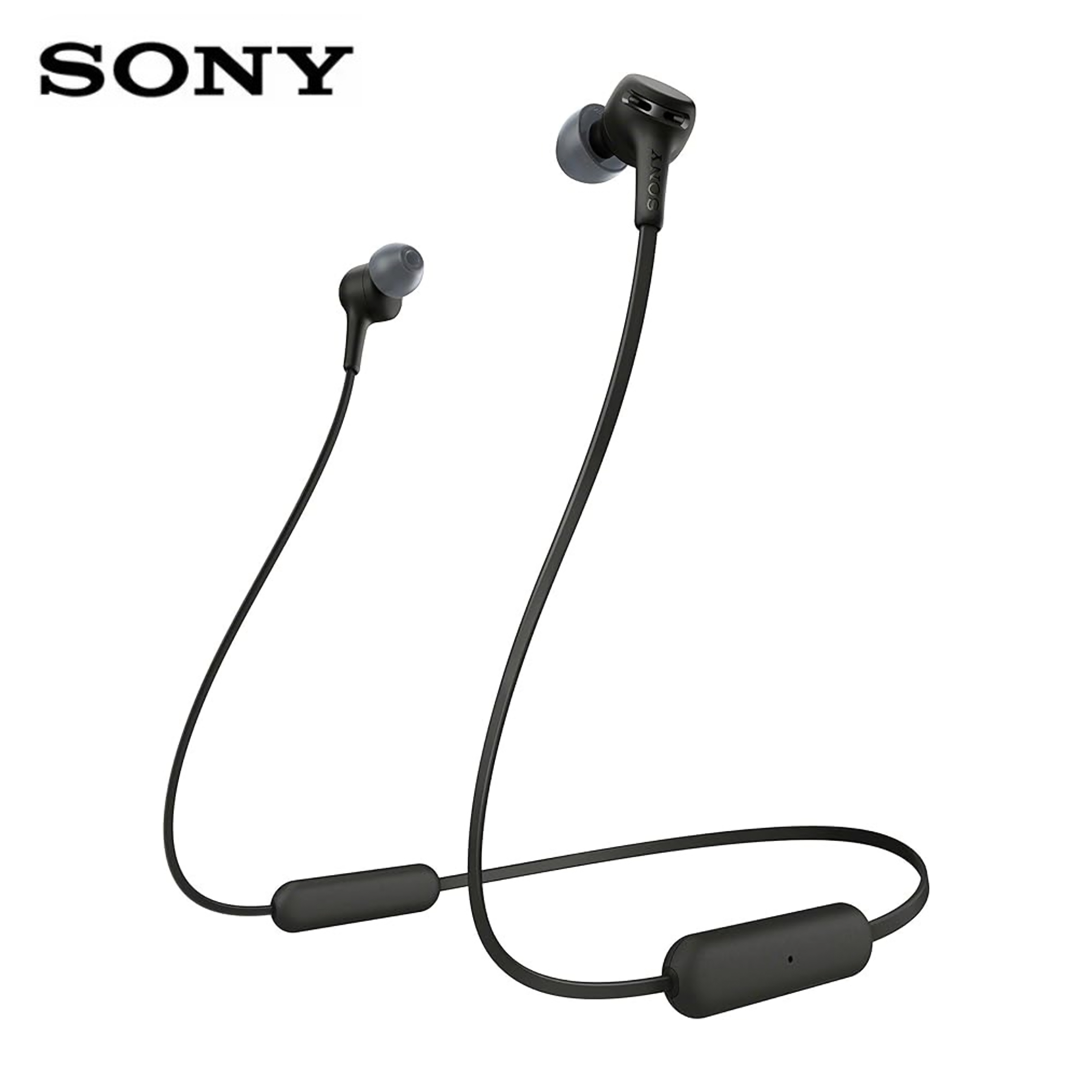 SONY Tai Nghe Âm Thanh Nổi Không Dây WI-XB400 Tai Nghe Thể Thao Màu Đen Bluetooth 5.0 Tai Nghe Chơi Game HIFI Rảnh Tay Có Mic Cho iPhone/Samsung/Huawei/Xiaomi