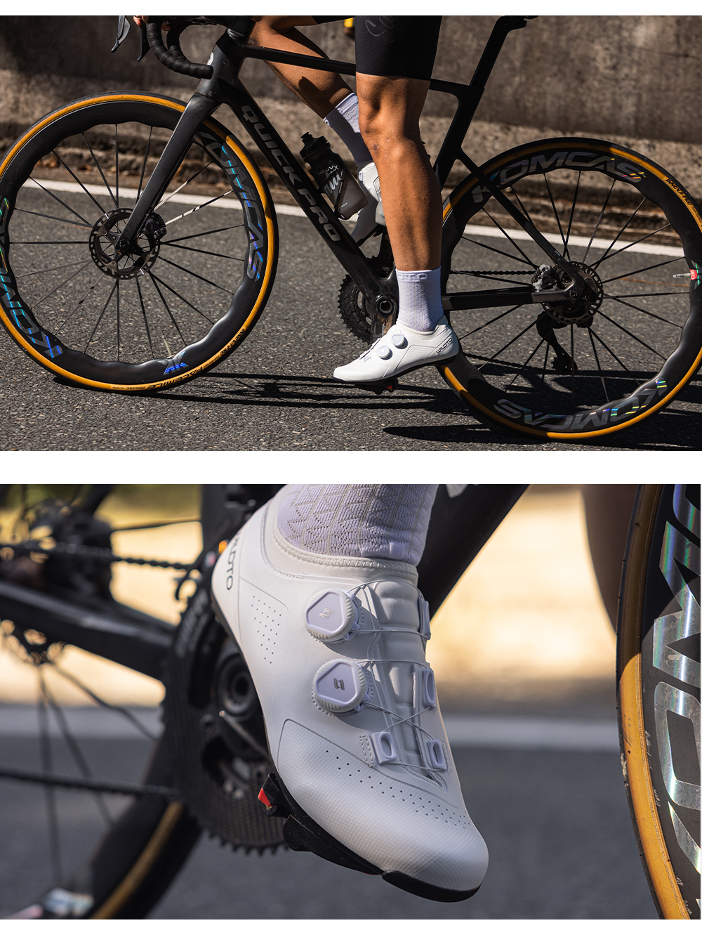 Chaussures de vélo de route respirantes compatibles spd_voghion.com