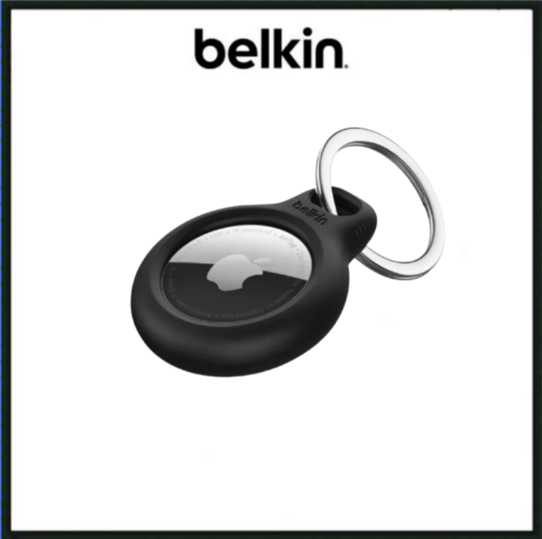 Belkin KeyChain Secure Holder with Key Ring for AirTag