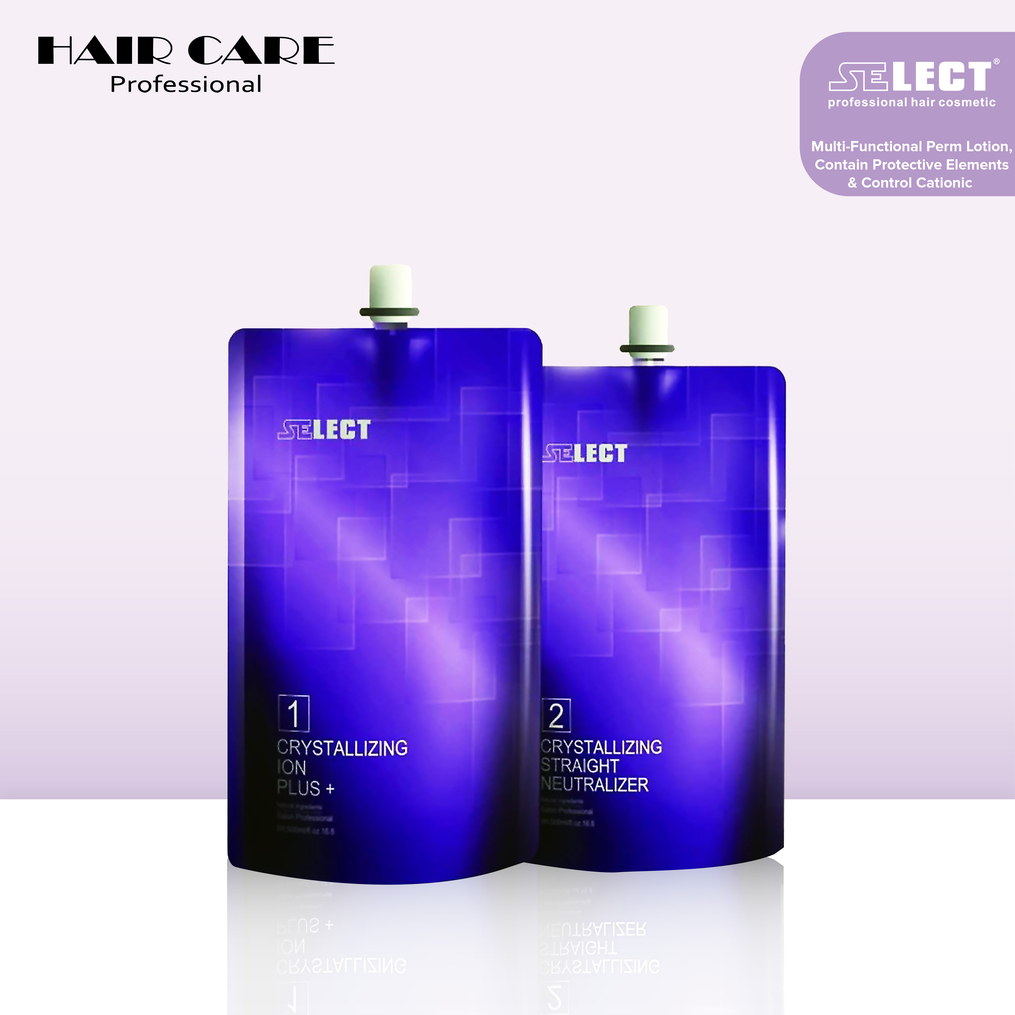 Gambar Select Crystallizing Ion Plus +   Straight Neutralizer (500ml x2)