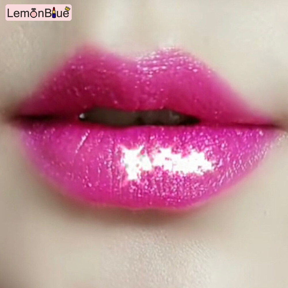 Gambar LemonBlue Pearlescent Glitter Lipstick Moisturizing Lipstick Long Lasting Non Stick Cup Moisturizing Finishing Lipstick Women Girls Cosmetic Tool Waterproof Moisturizing Lip Gloss Lipstick For Women Pearly Glitter Lipstick