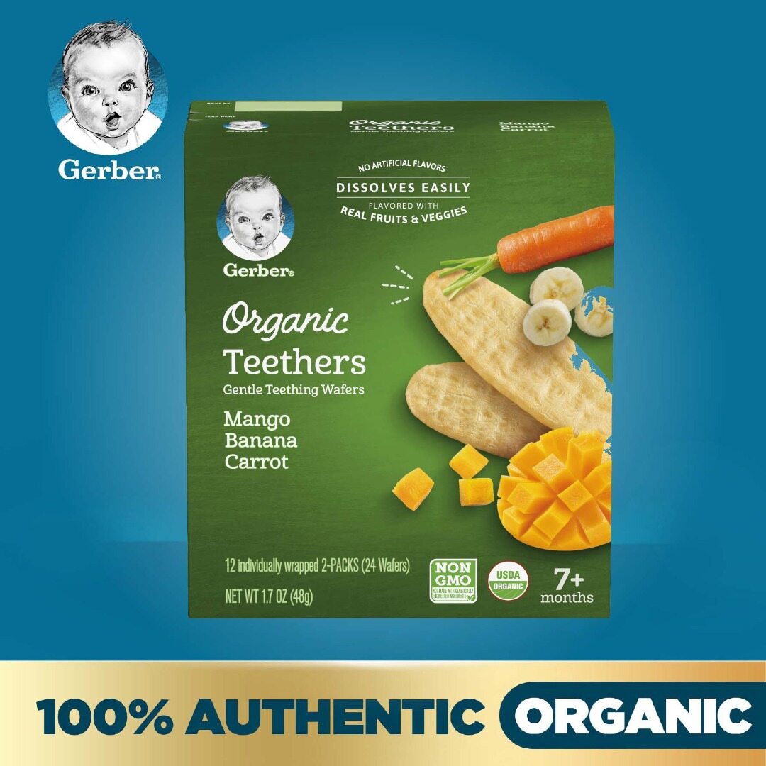 gerber organic teethers